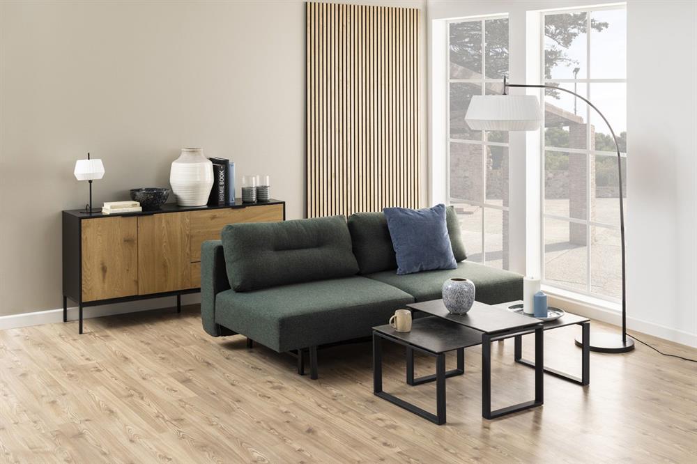 Coffee Table East Jekabpils | size: Length: 69cm, Width: 115cm, Height: 45cm | color: Black | image: 8 | variant: 1005982