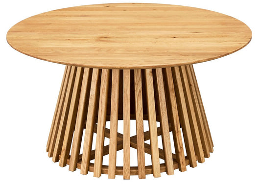 Coffee Table East Marsala | size: Length: 80cm, Width: 80cm, Height: 40cm, Diameter: 80cm | color: Brown | image: 0 | variant: 1006516