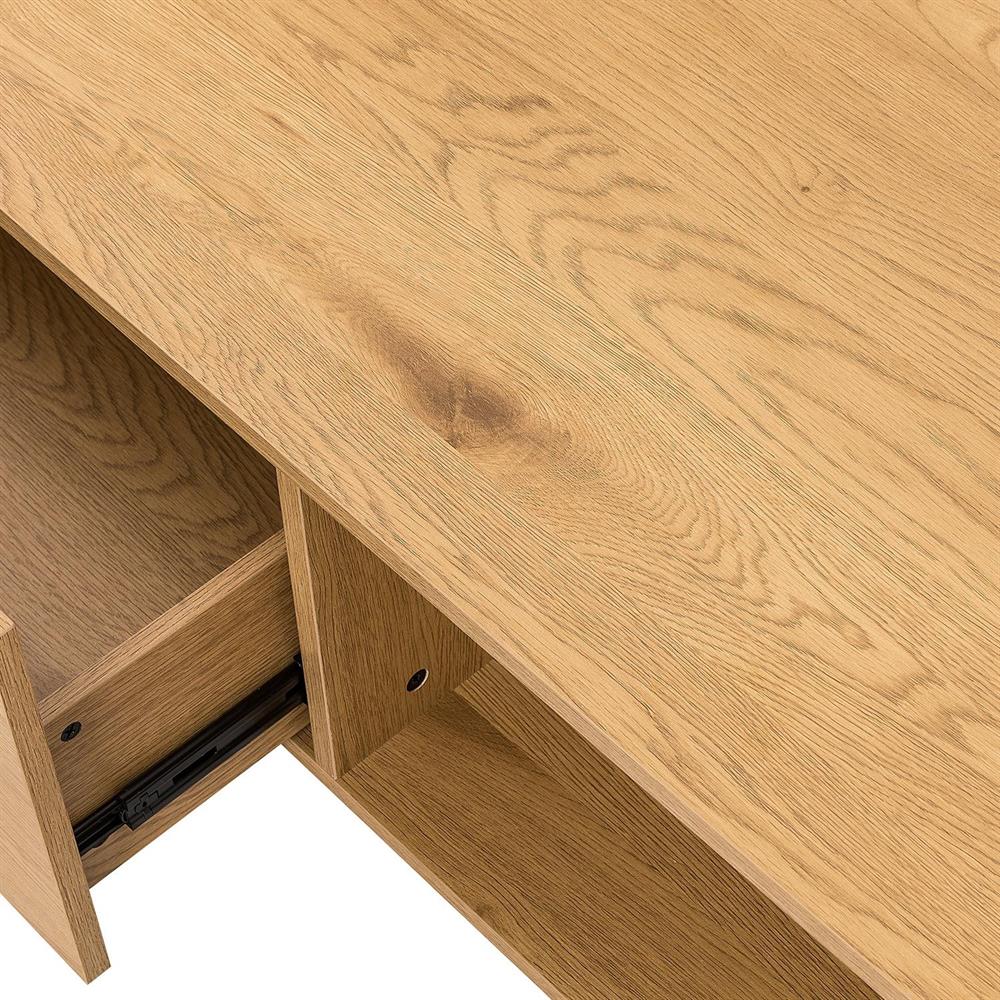 Coffee Table East Rennes | size: Length: 60cm, Width: 120cm, Height: 35cm | color: Oak | image: 6 | variant: 1006322