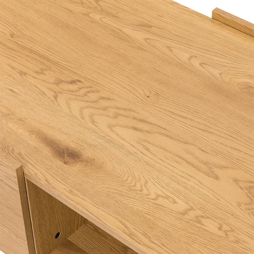 Coffee Table East Rennes | size: Length: 60cm, Width: 120cm, Height: 35cm | color: Oak | image: 7 | variant: 1006322