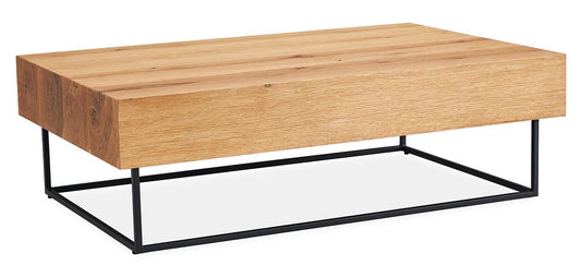 Coffee Table East Trapani | size: Length: 80cm, Width: 120cm, Height: 40cm | color: Brown | image: 0 | variant: 1006514