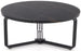 Coffee Table Edinburgh | size: Length: 80cm, Width: 80cm, Height: 36cm, Diameter: 80cm | color: Black | image: 0 | variant: 1003256