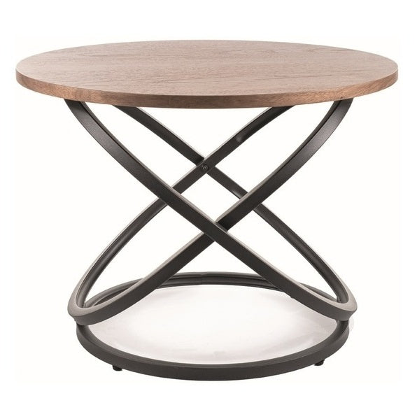 Coffee Table Eso D | size: Length: 60cm, Width: 60cm, Height: 45cm, Diameter: 60cm | color: Brown | image: 0 | variant: 1017969