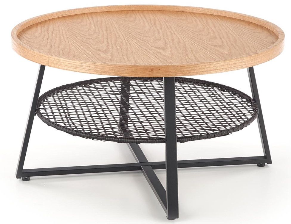 Coffee Table Florance | size: Length: 80cm, Width: 80cm, Height: 45cm, Diameter: 80cm | color: Brown | image: 1 | variant: 1012091