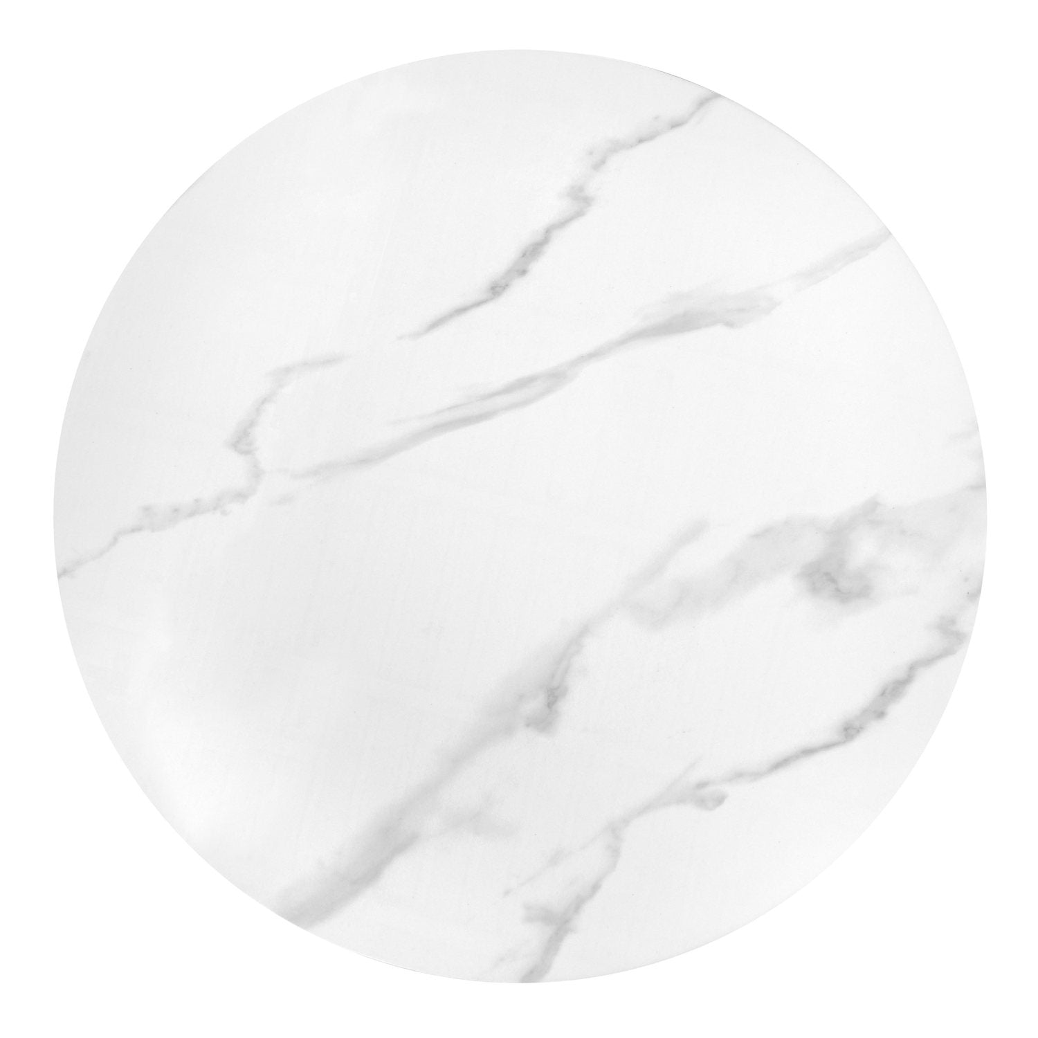 Coffee Table Ho Chi Minh | size: Length: 50cm, Width: 50cm, Height: 52cm, Diameter: 50cm | color: White/Gold | image: 2 | variant: 1003283