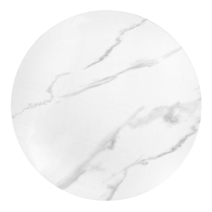 Coffee Table Ho Chi Minh | size: Length: 50cm, Width: 50cm, Height: 52cm, Diameter: 50cm | color: White/Gold | image: 2 | variant: 1003283