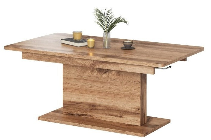 Coffee Table Honolulu | size: Length: 70cm, Width: 126cm, Height: 56cm | color: Brown | image: 0 | variant: 1003294
