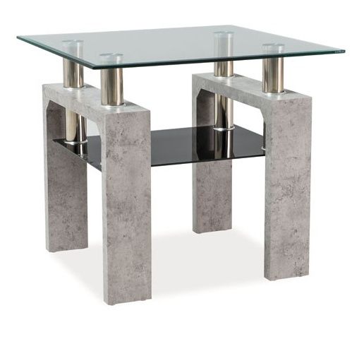 Coffee Table Jarrow | size: Length: 60cm, Width: 60cm, Height: 55cm | color: Gray | image: 0 | variant: 1004477