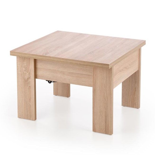 Coffee Table Kansas | size: Length: 80cm, Width: 160cm, Height: 79cm | color: Oak | image: 2 | variant: 1003326
