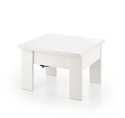 Coffee Table Kansas | size: Length: 80cm, Width: 160cm, Height: 79cm | color: White | image: 1 | variant: 1003327