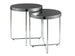 Coffee Table Kendal | size: Length: 45cm, Width: 45cm, Height: 50cm, Diameter: 45cm | color: Black/Grey | image: 1 | variant: 1004481