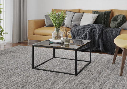 Coffee Table Kuopio | size: Length: 65cm, Width: 65cm, Height: 35cm | color: Black | image: 1 | variant: 1015041