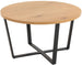 Coffee Table Lucerne | size: Length: 77cm, Width: 77cm, Height: 44cm, Diameter: 77cm | color: Black/Oak | image: 1 | variant: 1001601