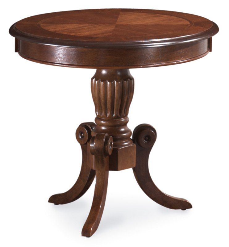 Coffee Table Nevada | size: Length: 60cm, Width: 60cm, Height: 55cm, Diameter: 60cm | color: Walnut | image: 1 | variant: 1011076