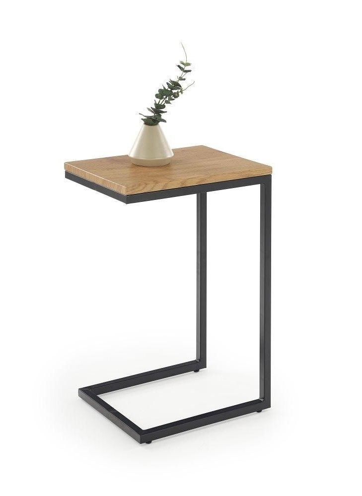 Coffee Table Nisa | size: Length: 30cm, Width: 40cm, Height: 60cm | color: Black | image: 1 | variant: 1011113