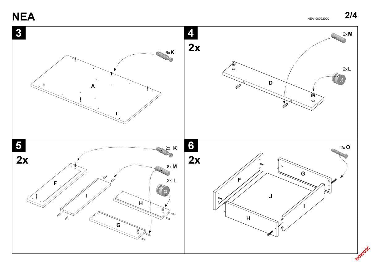 Coffee Table Pontypridd | size: Length: 60cm, Width: 110cm, Height: 52cm | color: Oak | image: 1 | variant: 1003321