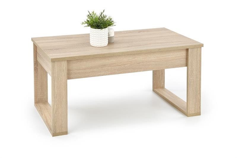 Coffee Table Pontypridd | size: Length: 60cm, Width: 110cm, Height: 52cm | color: Oak/Sonoma | image: 0 | variant: 1003324