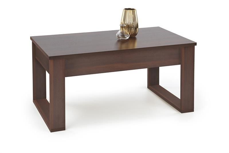 Coffee Table Pontypridd | size: Length: 60cm, Width: 110cm, Height: 52cm | color: Walnut | image: 1 | variant: 1003323