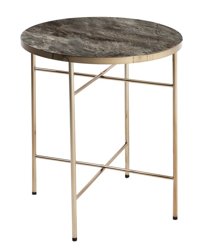 Coffee Table Tampa | size: Length: 42.5cm, Width: 42.5cm, Height: 51cm, Diameter: 42.5cm | color: Gray | image: 0 | variant: 1005056
