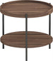 Coffee Table Thun | size: Length: 50cm, Width: 50cm, Height: 40cm, Diameter: 50cm | color: Brown | image: 1 | variant: 1001616