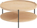Coffee Table Thun | size: Length: 80cm, Width: 80cm, Height: 40cm, Diameter: 80cm | color: Oak | image: 1 | variant: 1001620