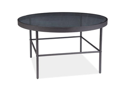 Coffee Table West Ajaccio | size: Length: 80cm, Width: 80cm, Height: 45cm, Diameter: 80cm | color: Black | image: 1 | variant: 1007764