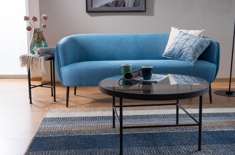 Coffee Table West Ajaccio | size: Length: 80cm, Width: 80cm, Height: 45cm, Diameter: 80cm | color: Black | image: 2 | variant: 1007764