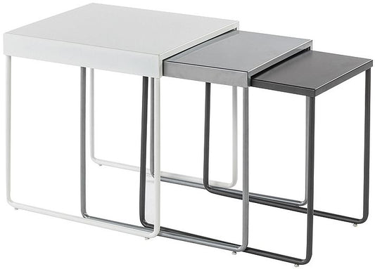Coffee Table West Ascoli Piceno | size: Length: 40cm, Width: 45cm, Height: 50cm | color: Gray | image: 0 | variant: 1007881