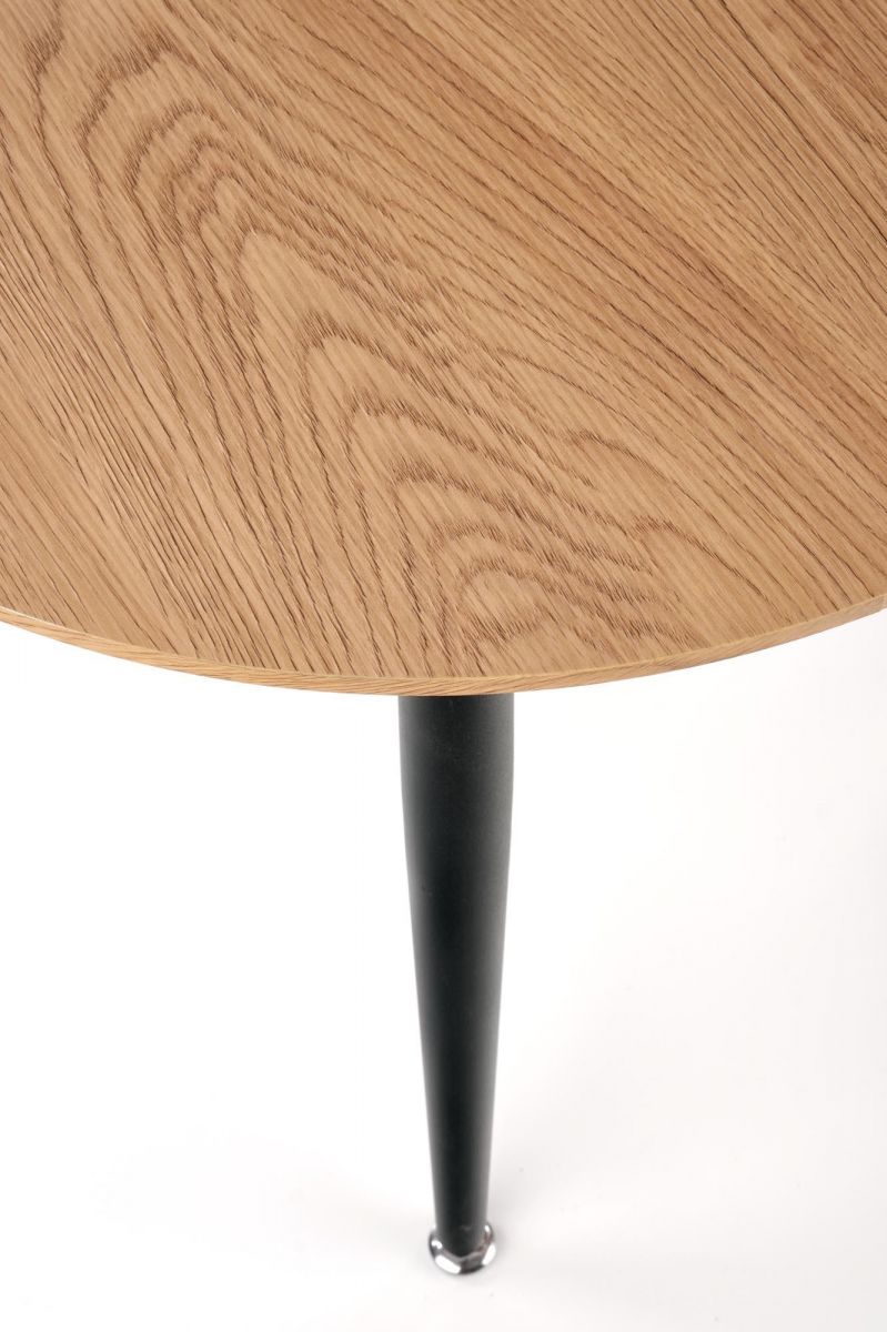 Coffee Table West Bicester | size: Length: 59cm, Width: 59cm, Height: 48cm, Diameter: 59cm | color: Black | image: 4 | variant: 1007149