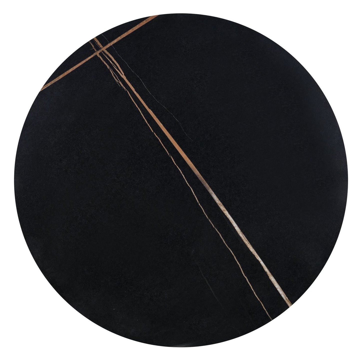 Coffee Table West Conwy | size: Length: 50cm, Width: 50cm, Height: 57cm, Diameter: 50cm | color: Black/Gold | image: 2 | variant: 1007381