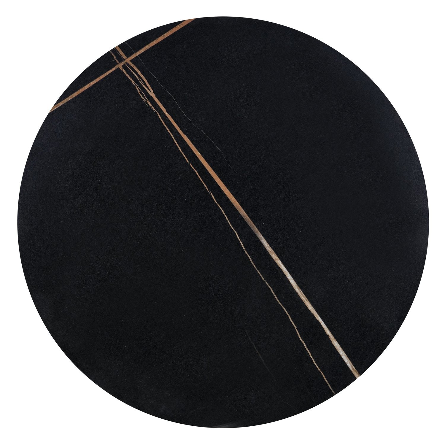 Coffee Table West Conwy | size: Length: 50cm, Width: 50cm, Height: 57cm, Diameter: 50cm | color: Black/Gold | image: 2 | variant: 1007381