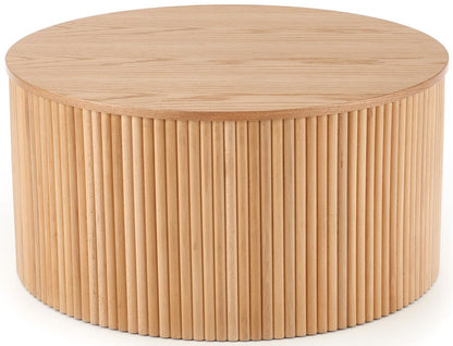 Coffee Table West Copenhagen | size: Length: 80cm, Width: 80cm, Height: 41cm, Diameter: 80cm | color: Brown | image: 1 | variant: 1007489