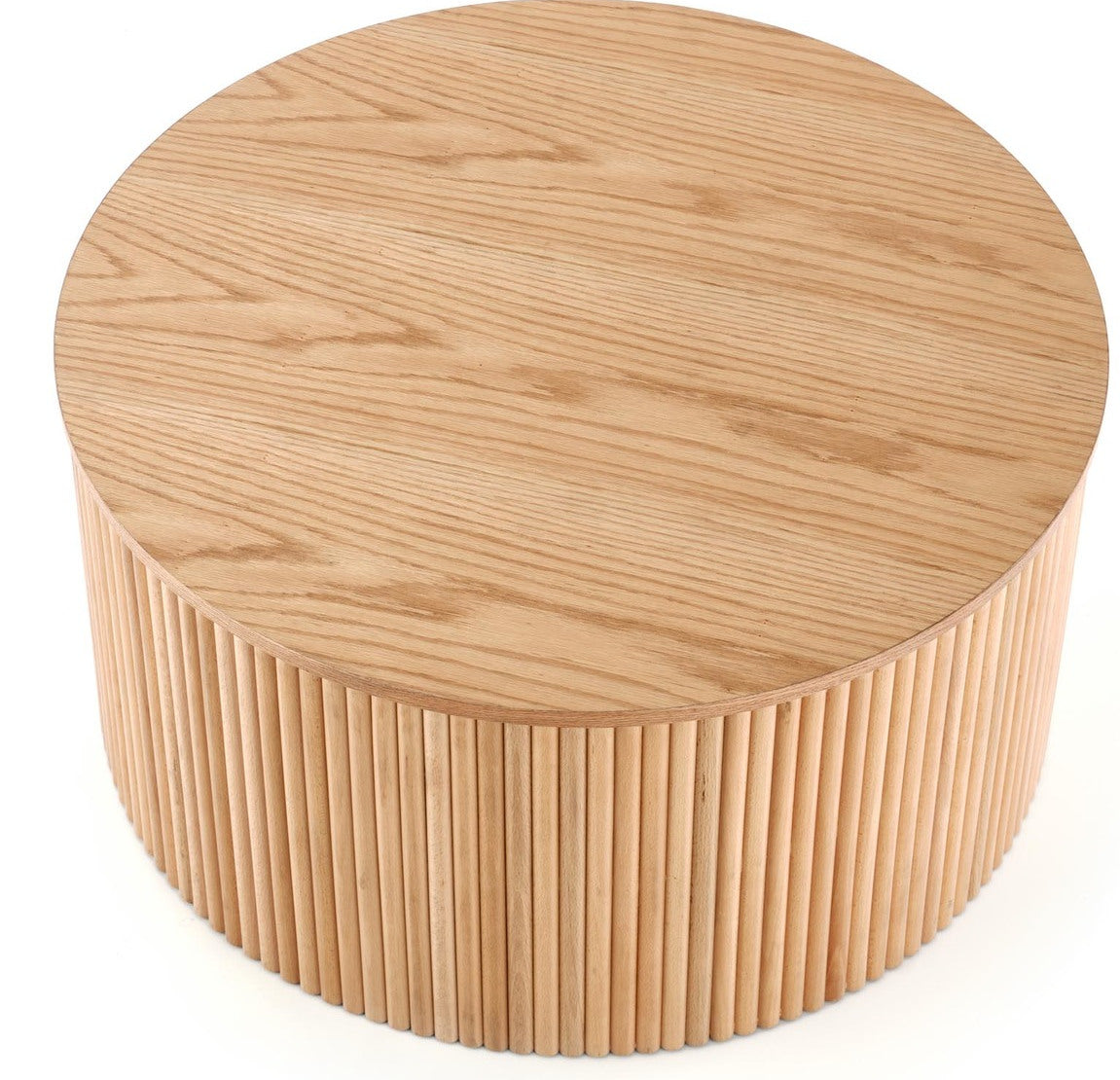 Coffee Table West Copenhagen | size: Length: 80cm, Width: 80cm, Height: 41cm, Diameter: 80cm | color: Brown | image: 2 | variant: 1007489