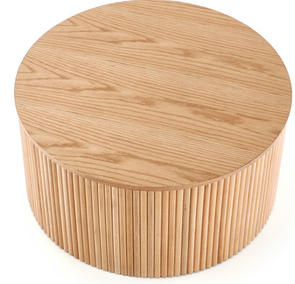 Coffee Table West Copenhagen | size: Length: 80cm, Width: 80cm, Height: 41cm, Diameter: 80cm | color: Brown | image: 2 | variant: 1007489