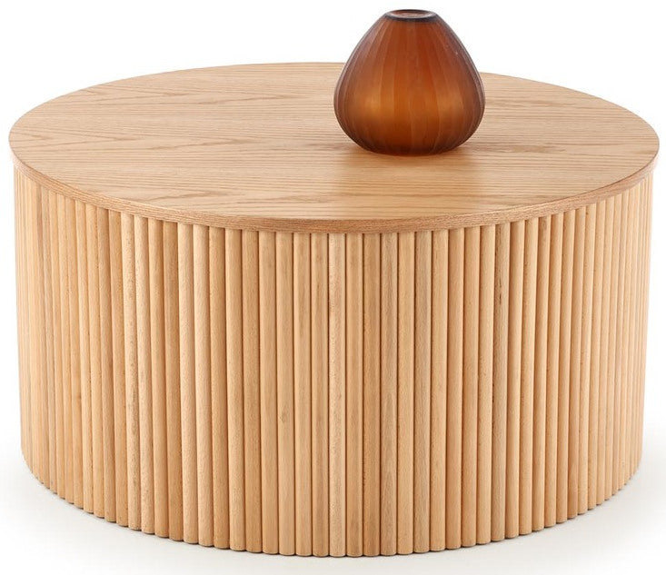 Coffee Table West Copenhagen | size: Length: 80cm, Width: 80cm, Height: 41cm, Diameter: 80cm | color: Brown | image: 3 | variant: 1007489