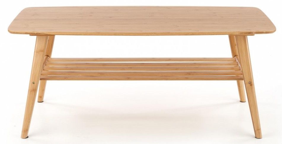 Coffee Table West Corby | size: Length: 57cm, Width: 120cm, Height: 46cm | color: Brown | image: 2 | variant: 1007142
