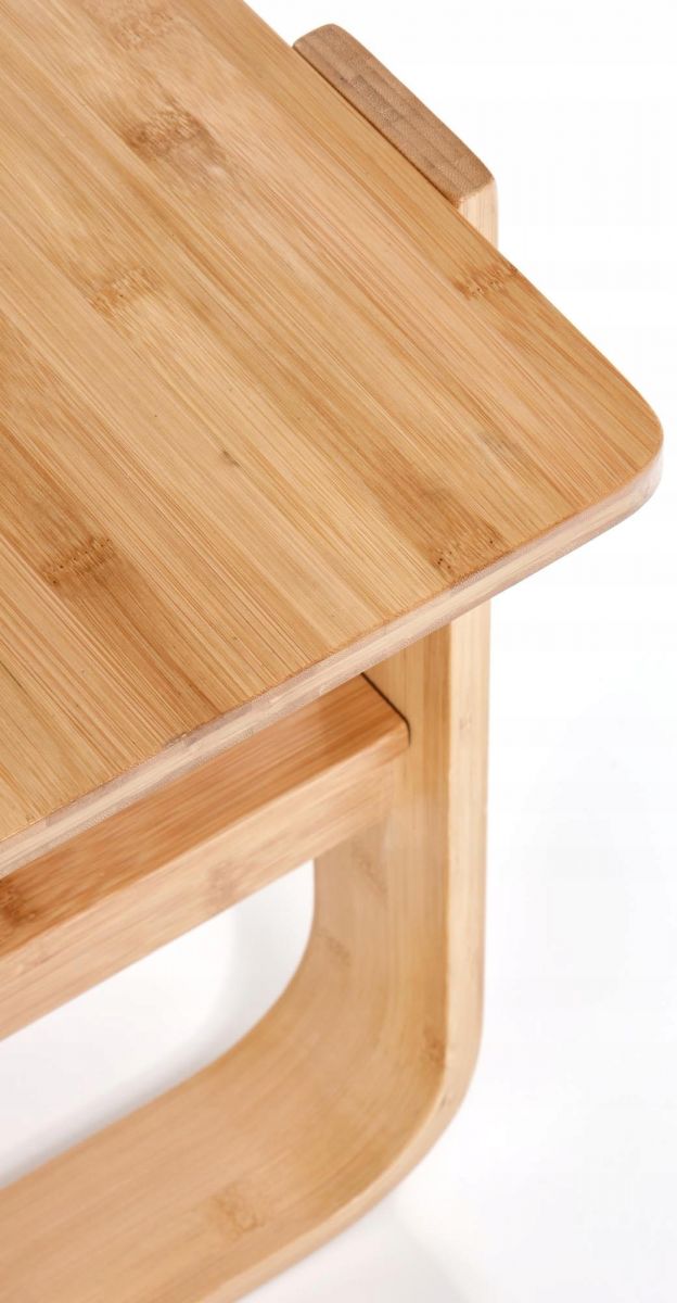 Coffee Table West Corby | size: Length: 57cm, Width: 120cm, Height: 46cm | color: Brown | image: 5 | variant: 1007142