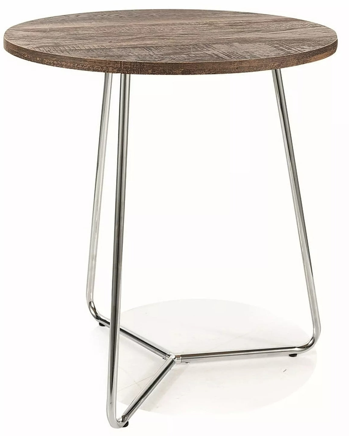 Coffee Table West Hong Kong | size: Length: 45cm, Width: 45cm, Height: 50cm, Diameter: 45cm | color: Brown | image: 0 | variant: 1007994