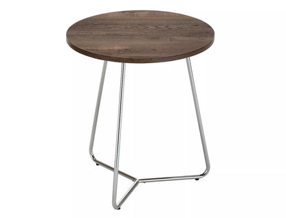 Coffee Table West Hong Kong | size: Length: 45cm, Width: 45cm, Height: 50cm, Diameter: 45cm | color: Brown | image: 1 | variant: 1007994