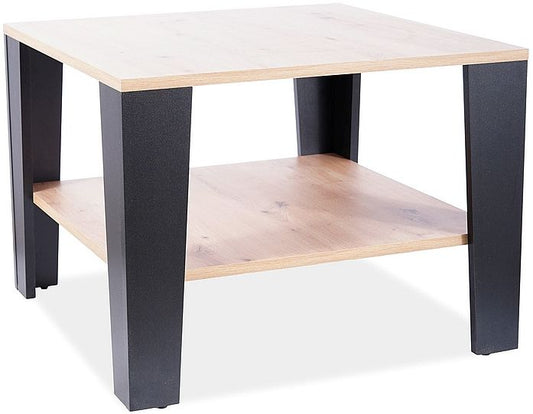 Coffee Table West Imola | size: Length: 67cm, Width: 67cm, Height: 50cm | color: Brown/Black | image: 0 | variant: 1007875