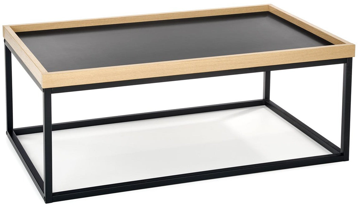 Coffee Table West Kolding | size: Length: 60cm, Width: 100cm, Height: 39cm | color: Black | image: 1 | variant: 1007495