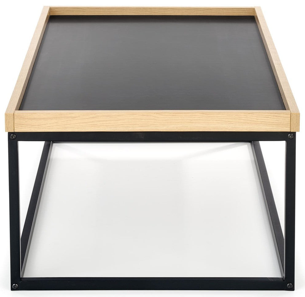 Coffee Table West Kolding | size: Length: 60cm, Width: 100cm, Height: 39cm | color: Black | image: 3 | variant: 1007495