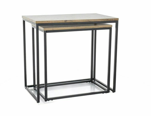 Coffee Table West Kuala Lumpur | size: Length: 35cm, Width: 60cm, Height: 55cm | color: Oak | image: 1 | variant: 1008007