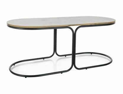 Coffee Table West Kyoto | size: Length: 50cm, Width: 120cm, Height: 49cm | color: Oak | image: 2 | variant: 1008008