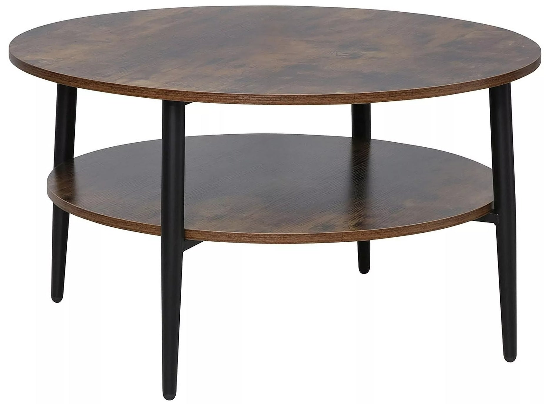 Coffee Table West Lahore | size: Length: 80cm, Width: 80cm, Height: 45cm, Diameter: 80cm | color: Brown | image: 0 | variant: 1008010