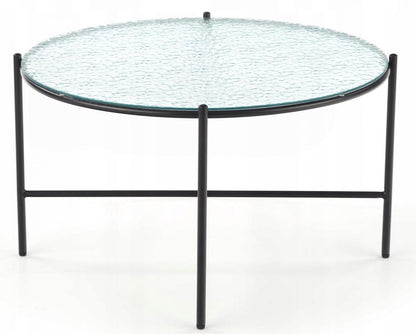 Coffee Table West Northampton | size: Length: 70cm, Width: 70cm, Height: 41cm, Diameter: 70cm | color: Transparent | image: 1 | variant: 1007143