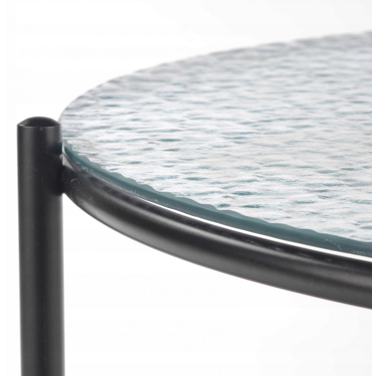 Coffee Table West Northampton | size: Length: 70cm, Width: 70cm, Height: 41cm, Diameter: 70cm | color: Transparent | image: 5 | variant: 1007143