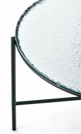 Coffee Table West Northampton | size: Length: 70cm, Width: 70cm, Height: 41cm, Diameter: 70cm | color: Transparent | image: 6 | variant: 1007143