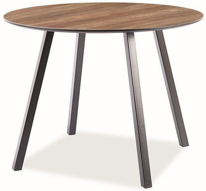 Coffee Table West Perugia | size: Length: 75cm, Width: 100cm, Height: 75cm, Diameter: 75cm | color: Black/Oak | image: 1 | variant: 1007778