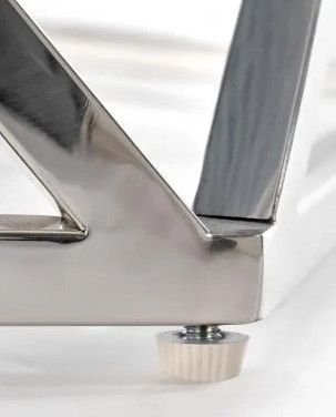 Coffee Table West Whitstable | size: Length: 70cm, Width: 80cm, Height: 30cm | color: Chrome | image: 4 | variant: 1007290